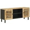 vidaXL T&aacute;rol&oacute; szekr&eacute;nyek Term&eacute;szetes 105 x 33 x 46 cm T&ouml;m&ouml;r Mang&oacute;f&aacute;t