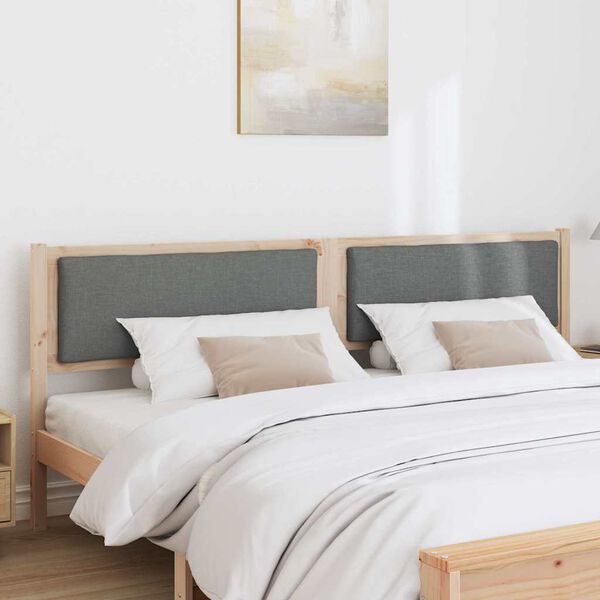 vidaXL Fejt&aacute;mla Egy&eacute;b Barna 180 cm T&ouml;m&ouml;r fenyőfa