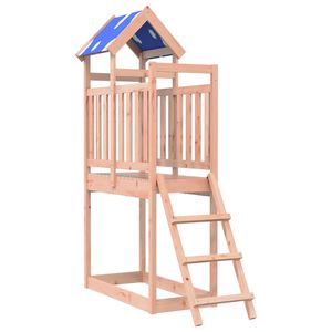 vidaXL J&aacute;t&eacute;k Torny Barna 52,5 x 110,5 x 215 cm Szil&aacute;rd Douglas Fa