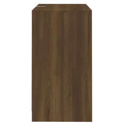 vidaXL barna tölgy színű forgácslap tálalószekrény 70 x 41 x 75 cm