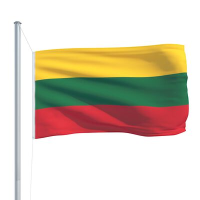 vidaXL litván zászló 90 x 150 cm