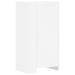 vidaXL feh&eacute;r szerelt fa cipőszekr&eacute;ny 52 x 37,5 x 100 cm