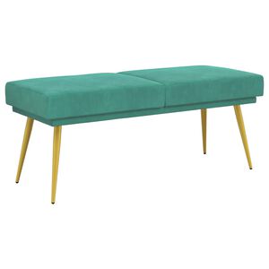 vidaXL K&eacute;ttag&uacute; pad T&uuml;rkiz 120 x 45 x 46 cm B&aacute;rsony