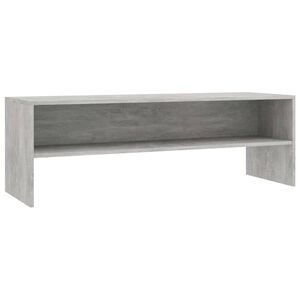 vidaXL betonsz&uuml;rke szerelt fa TV-szekr&eacute;ny 120 x 40 x 40 cm