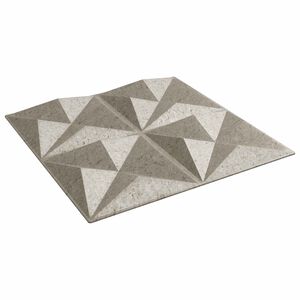vidaXL Fali panelek 24 pcs Origami Beton 50 x 50 cm XPS Hab