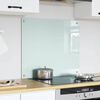 vidaXL Konyhai splashback Feh&eacute;r 70 x 60 cm edzett &uuml;veg