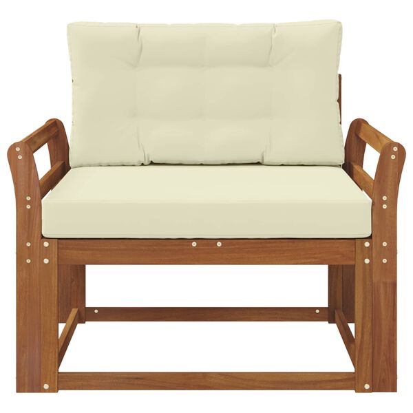 vidaXL K&uuml;lt&eacute;ri k&ouml;z&eacute;pső kanap&eacute; T&ouml;m&ouml;r Ak&aacute;cfa Term&eacute;szetes