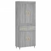 vidaXL sz&uuml;rke sonoma szerelt fa magasszekr&eacute;ny 69,5 x 34 x 180 cm