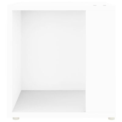 vidaXL fehér forgácslap kisasztal 33 x 33 x 34,5 cm
