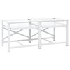 vidaXL | Mos&oacute;g&eacute;p Talp | Feh&eacute;r Ac&eacute;l