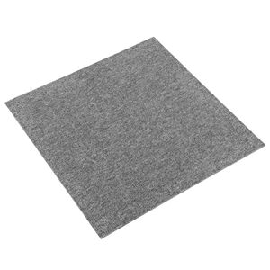vidaXL Szőnyeg 20 db Sz&uuml;rke 50 x 50 cm 100% Polipropil&eacute;n