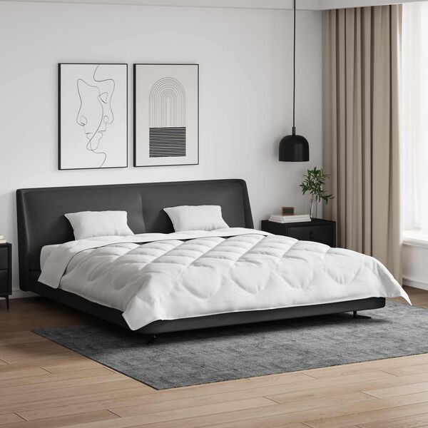 vidaXL Paplan p&aacute;rn&aacute;val 3 pcs Feh&eacute;r Mikrosz&aacute;l