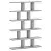 vidaXL Falpolc Betonsz&uuml;rke 70 x 17 x 101 cm Szerelt Fa