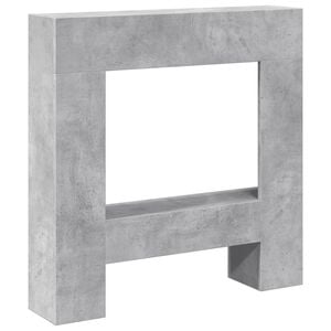 vidaXL betonsz&uuml;rke szerelt fa kandall&oacute;burkolat 81 x 18 x 82 cm