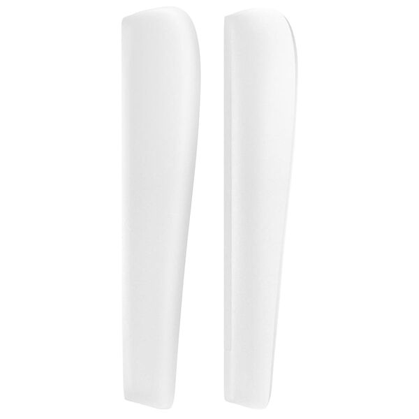 vidaXL feh&eacute;r műbőr fejt&aacute;mla sz&aacute;rnyakkal 147x23x118/128 cm