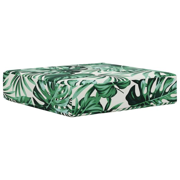 vidaXL K&uuml;lt&eacute;ri &uuml;lőp&aacute;rna Lev&eacute;l mint&aacute;zat 40 x 40 x 8 cm 100% poli&eacute;szter