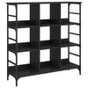 vidaXL fekete szerelt fa t&aacute;lal&oacute;szekr&eacute;ny 102 x 32 x 103,5 cm