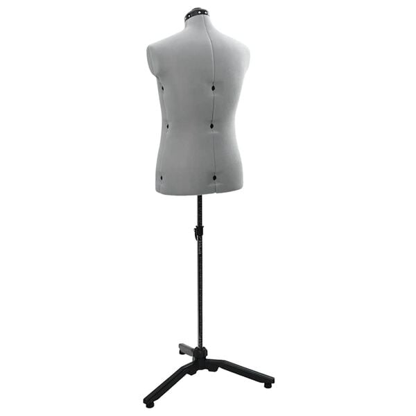 vidaXL Állítható ruha forma női Szürke 37,5-45,5 inch szövet