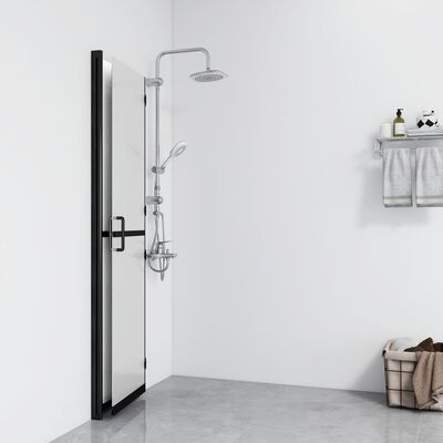 vidaXL ESG tejüveg összecsukható zuhanyfal 70 x 190 cm