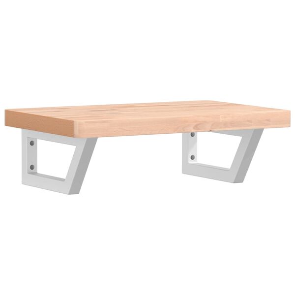 vidaXL ac&eacute;l &eacute;s t&ouml;m&ouml;r b&uuml;kkfa falra szerelhető mosd&oacute;polc