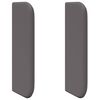 vidaXL Fejt&aacute;mla F&uuml;l 2 pcs Sz&uuml;rke 40 x 16 x 5 cm