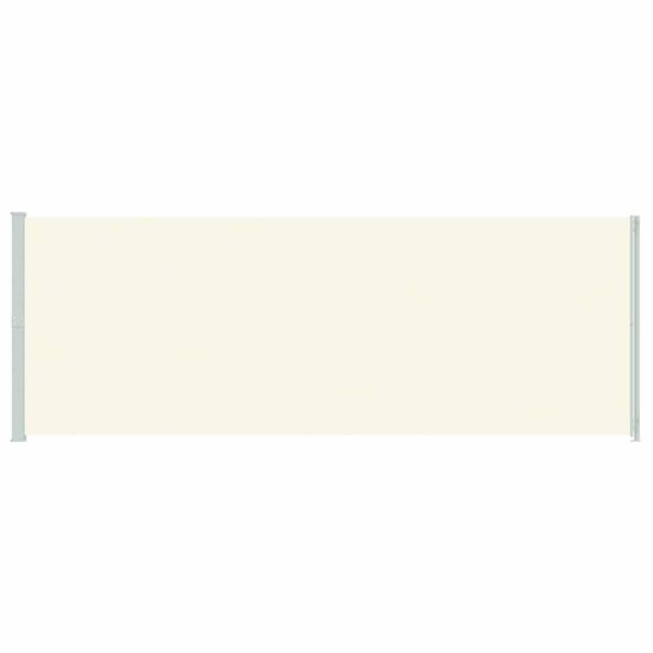 vidaXL kr&eacute;msz&iacute;nű beh&uacute;zhat&oacute; oldals&oacute; terasznapellenző 220 x 600 cm