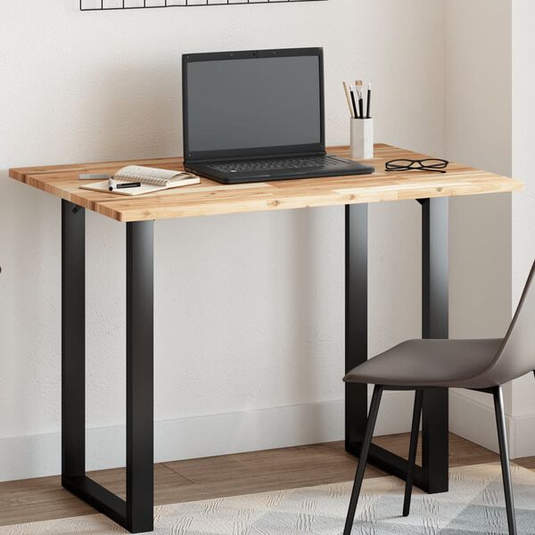 vidaXL n&eacute;gysz&ouml;g alak&uacute; t&ouml;m&ouml;r ak&aacute;cfa asztallap 120 x 70 x 2 cm