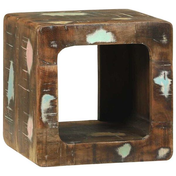 vidaXL TV Egység polcokkal 2 pcs Sokszínű tömör újrahasznosított fa