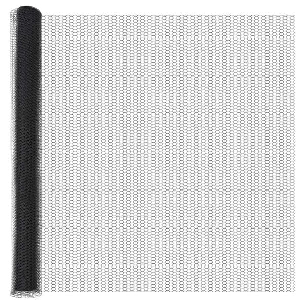 vidaXL Hexagon kerítés Szürke 1.5 x 50 m Acél