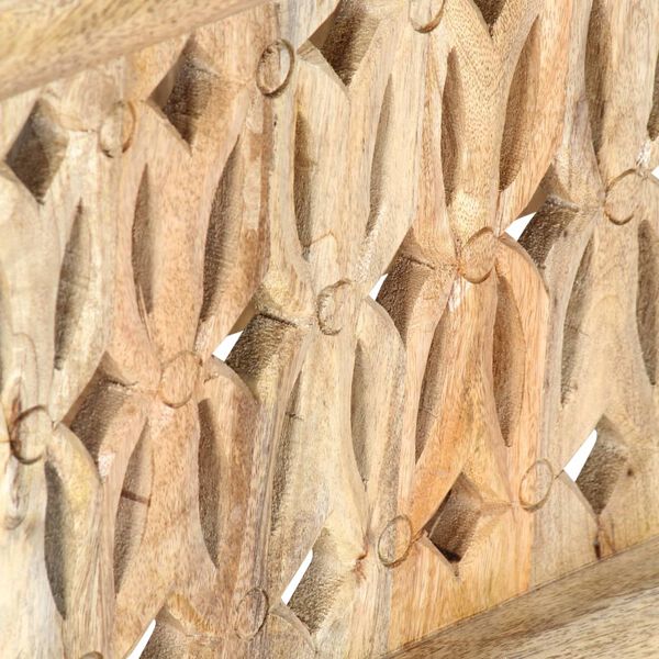 vidaXL tömör mangófa TV-szekrény 120 x 30 x 40 cm