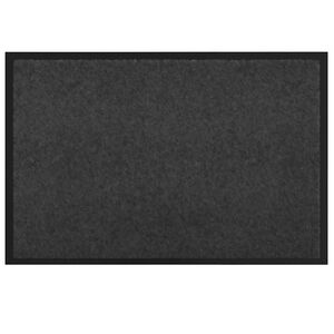 vidaXL Ajt&oacute;szőnyeg Antracit 60 x 40 x 1.2 cm Mack&oacute;fleece