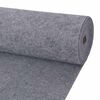 vidaXL Szőnyeg Sz&uuml;rke 1,2 x 10 m Poli&eacute;szter