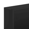 vidaXL Zuhany Niche Fekete 90 x 20 x 9,5 cm Rozsdamentes ac&eacute;l