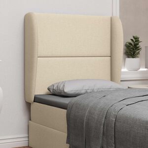 vidaXL Fejt&aacute;mla F&uuml;l Kr&eacute;m 80 x 23 x 6 cm sz&ouml;vet