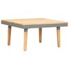 vidaXL t&ouml;m&ouml;r ak&aacute;cfa kerti doh&aacute;nyz&oacute;asztal 60 x 60 x 31,5 cm