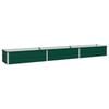vidaXL Emelt kert &aacute;gy&aacute;s Z&ouml;ld 240 x 40 x 24 cm hidegen hengerelt ac&eacute;l
