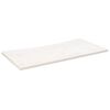 vidaXL feh&eacute;r t&ouml;m&ouml;r fenyőfa asztallap 110 x 55 x 2,5 cm