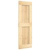 vidaXL Cs&uacute;sz&oacute; ajt&oacute; NARVIK Term&eacute;szetes &eacute;s Fekete 70 x 210 cm (213,5 cm)