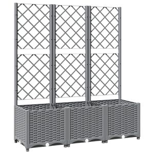 vidaXL vil&aacute;gossz&uuml;rke PP r&aacute;csos kerti &uuml;ltetől&aacute;da 120 x 40 x 136 cm