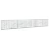 vidaXL Gabion 3,5 mm dr&oacute;ttal &eacute;s 5x10 cm-es h&aacute;l&oacute;val 350x10x50 cm