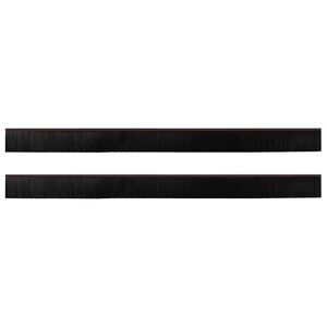 vidaXL &Ouml;ntapad&oacute; ajt&oacute; kefe t&ouml;m&iacute;t&eacute;sek 2 pcs Barna 100 cm