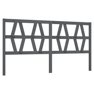 vidaXL sz&uuml;rke t&ouml;m&ouml;r fenyőfa &aacute;gyfejt&aacute;mla 206 x 4 x 100 cm