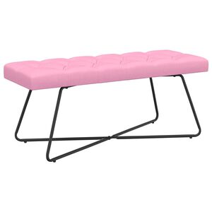 vidaXL Gombos varr&aacute;s&uacute; pad R&oacute;zsasz&iacute;n 110 x 40 x 46 cm Sz&ouml;vet