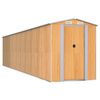 vidaXL vil&aacute;gosbarna horganyzott ac&eacute;l kerti f&eacute;szer 192x855x223 cm