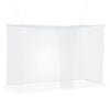 vidaXL Sz&uacute;nyogh&aacute;l&oacute; &aacute;gyhoz 3 db 156 mesh Feh&eacute;r 220 x 120 x 150 cm