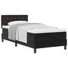 vidaXL Boxrug&oacute;s &aacute;gy matracmal fejt&aacute;ml&aacute;val Fekete 100 x 200 cm B&aacute;rsony