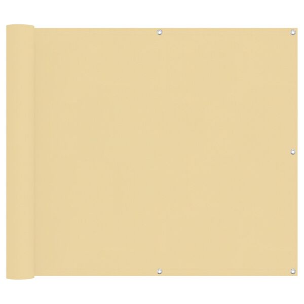 vidaXL Erk&eacute;ly Sz&uacute;nyogh&aacute;l&oacute; Homoksz&iacute;n 100 x 1000 cm Oxford Sz&ouml;vet