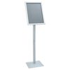 vidaXL Pedestal poszter &aacute;llv&aacute;ny Ez&uuml;st 32,5 x 27 x 126 cm &Ouml;nt&ouml;ttvas
