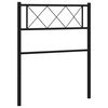 vidaXL fekete f&eacute;m csere fejt&aacute;mla 90 cm
