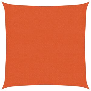 vidaXL narancss&aacute;rga HDPE napvitorla 160 g/m&sup2; 2 x 2 m